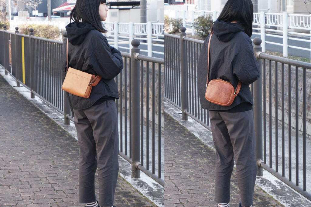 ブラウンの鞄「パーセルとトーモ」